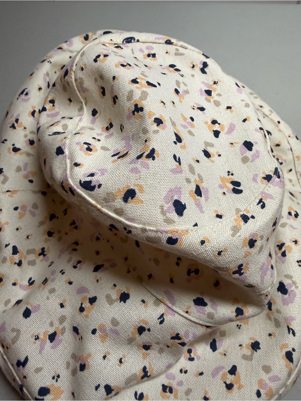 Women’s White Speckled Sun Hat – Lightweight Bucket Style - Picture 5 of 5